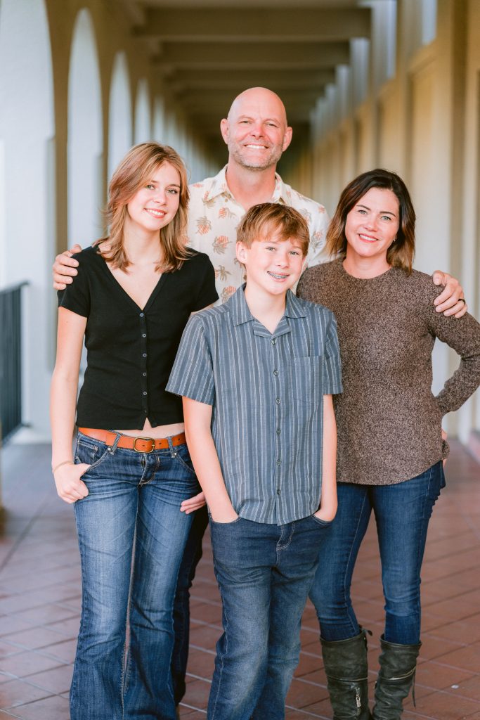 Family portraits at Catholic Charities St. Vincent School for Boy
