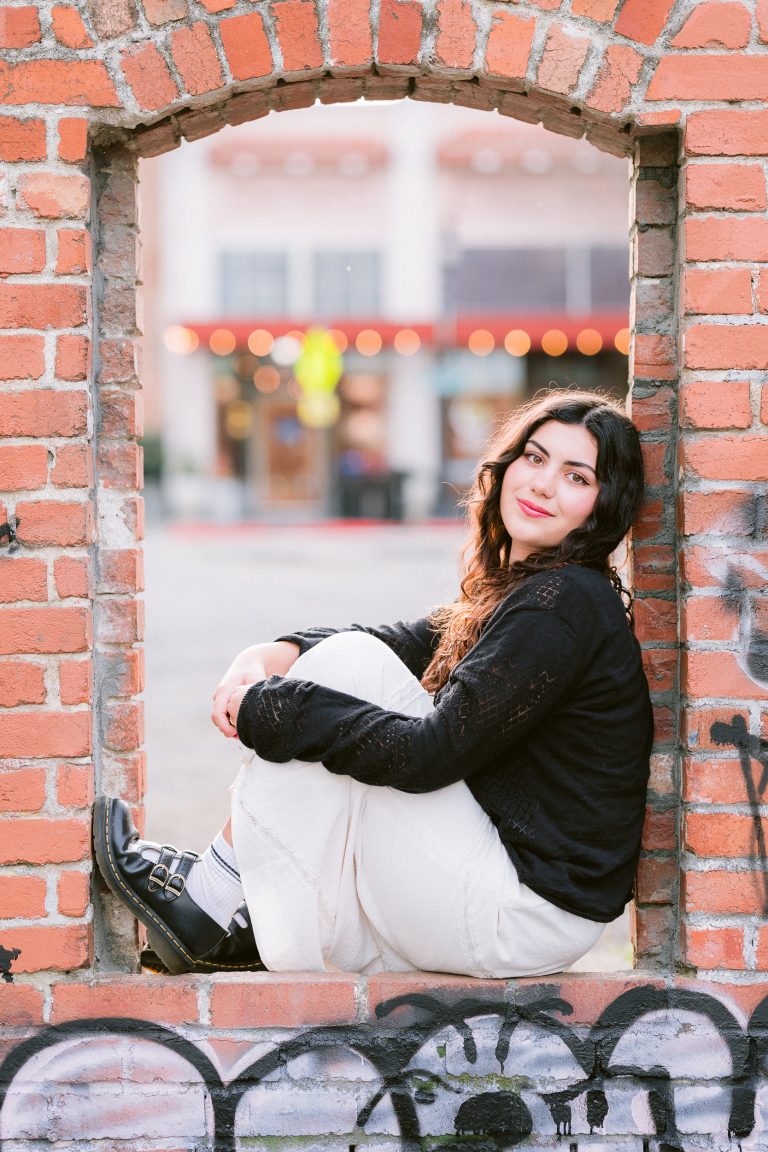 Winter Senior Sessions: From Golden Hills to Downtown Petaluma